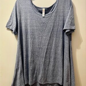 LulaRoe Simply Comfortable Blue Women's Top- Size M